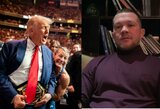 UFC čempiono žinutė Trumpui: „Įsileisk rusus į Baltuosius rūmus, o vėliau galėsime kautis Raudonojoje aikštėje“