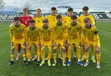 Lietuvos U-17 futbolo rinktinei Bulgarijoje nepavyko finišuoti pergalingai