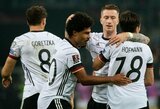 Pasaulio čempionato atranka: Vokietija išplėšė pergalę prieš rumunus, Nyderlandai minimaliu rezultatu įveikė latvius  