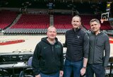 Portlande K.Maksvytis susitiko su NBA lietuvių desantu