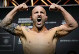 Patvirtinta pagrindinė „UFC 298“ turnyro dvikova: A.Volkanovski ir I.Topuria svėrė identiškai