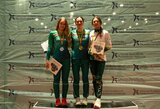 Lietuvos šiuolaikinės penkiakovės žiemos čempionai – Martina Rutkauskaitė ir Jonas Kalaminskas