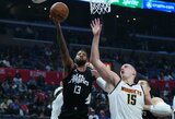 „Clippers“ nutraukė nesėkmių seriją prieš „Nuggets“ 
