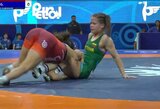 Lietuvos imtynininkės olimpinę atranką pradėjo pralaimėjimais 