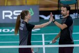 Europos kurčiųjų badmintono čempionate – dar šešios viltys