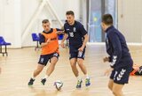 Į savaitės trukmės stovyklą susirinkusi futsal rinktinė sužais du kontrolinius mačus