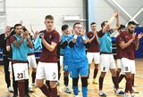 Futsal A lygoje ketvirtfinaliai neužtruko – visose serijose pergalės iškovotos 2-0