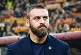 D.De Rossi įtikino „Romos“ vadovus ir liks klube