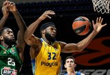 „Maccabi“ nutraukė „Panathinaikos“ pergalių seriją