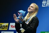 R.Meilutytė – antra pagal uždarbį tarp visų pasaulio plaukimo čempionato dalyvių