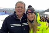 Po šiurpios avarijos olimpiadoje – pirmoji Lindsey Vonn žinutė ir griežtas tėvo verdiktas: „Tai pabaiga“
