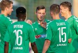 Į LFF taurės pusfinalį užtikrintai žengė „Kauno Žalgiris“ ir sensaciją pateikęs „TransINVEST“
