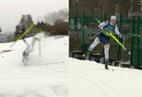 Favoritės agonija olimpiadoje: viena slide šliuožti bandžiusi švedė prarado viltis kovoti dėl aukso