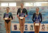 Vilniuje paaiškėjo Lietuvos sportinės gimnastikos čempionės