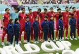 Irano žaidėjai gerokai supykdė valdžią: Teheranas grasina griežtomis bausmėmis, jeigu futbolininkai ir vėl negiedos himno