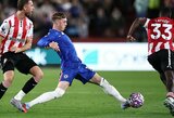 „Chelsea“ jau per pridėtą laiką išleido pergalę iš rankų žaisdami prieš „Brentford“