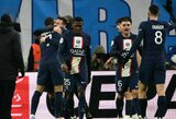 PSG svečiuose sutriuškino „Marseille“ futbolininkus 