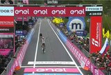 „Giro d‘Italia“ lenktynėse – sužibėjęs latvis ir pirmą vietą praradęs R.Evenepoelis