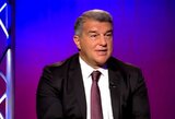 J.Laporta: „Nesigailiu dėl L.Messi pardavimo“