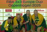 Lietuvos 3x3 krepšinio rinktinė pirmą kartą tapo Europos čempione!