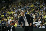 Prancūzo debiutu pasidžiaugęs Šaras pasijuokė iš jo pramesto baudos metimo