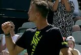 ATP 250 turnyre Štugarte – 8-osios pasaulio raketės nesėkmė ir linijos teisėjus reikalavęs gražinti H.Hurkaczas