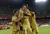 „Barcelona“ vietiniame čempionate sutriuškino „Sevilla“ futbolininkus
