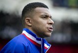 Kylianas Mbappe dėl ligos praleido treniruotę: neaišku, ar galės žaisti prieš „Al Hilal“