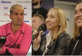 Spaudos konferencijoje – gluminantis rusės klausimas Alcarazui: „Tai svarbu daugybei merginų visame pasaulyje“