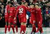 Rezultatyvios lygiosios atvėrė „Liverpool“ klubui duris į Čempionų lygos pusfinalį
