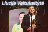 Geriausia Lietuvos futbolininke tapusi L.Vaitukaitytė: „Norėčiau, kad tai nebūtų paskutinis kartas“