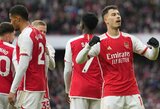 „Arsenal“ į pergalių kelią sugrįžo sutriuškindama varžovus