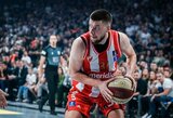 R.Giedraitis taškais prie „Crvena Zvezda“ pergalės neprisidėjo