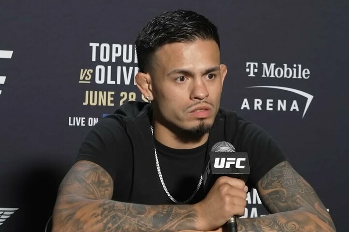 „Esu labiausiai nepagarbiai vertinamas kovotojas visame UFC“: atsivėrė buvęs pretendentas į čempiono titulą Brandonas Royvalis