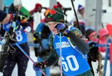 Pasaulio jaunių ir jaunimo biatlono čempionate Lietuvos rinktinės aplenktos ratu
