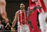 „Crvena Zvezda“ prieš dvikovą su „Žalgirio“ ekipa įsirašė lengvą pergalę