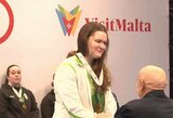 Reda Laurinavičiūtė Europos jaunių jėgos trikovės čempionate iškovojo bronzą