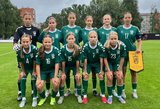 Lietuvos WU-15 futbolo rinktinė atsidarė taškų sąskaitą Baltijos taurės turnyre