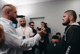 Užkulisiuose įvyko netikėtas pokalbis: ką Jake'as Paulas pasiūlė Chabibui Nurmagomedovui?