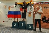 Kaunietis Egipte laimėjo pasaulio jėgos trikovės taurę