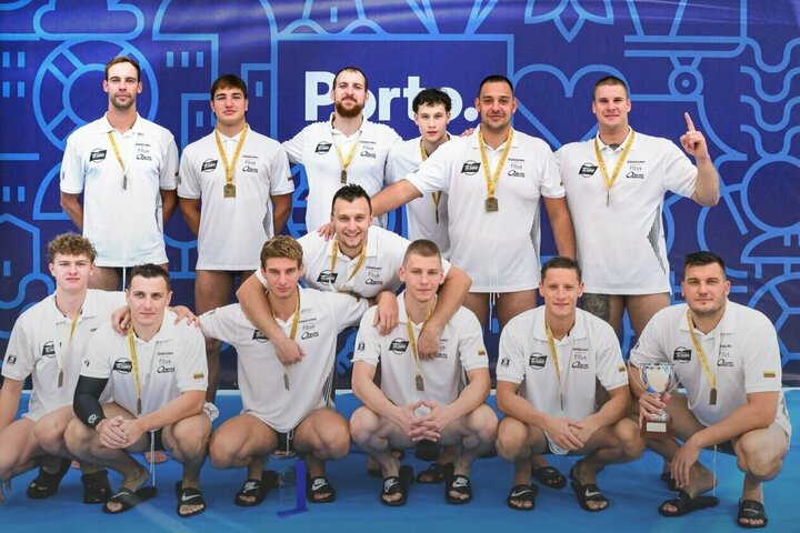 „Žaibas“ Portugalijoje triumfavo vandensvydžio turnyre