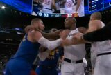 Valančiūnas įsivėlė į konfliktą su „Clippers“ žaidėjais