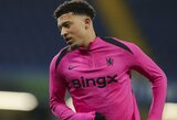 „Manchester United“ sulaukė pasiūlymo už Jadoną Sancho