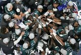 „Super Bowl“ rungtynėse – „Eagles“ dominavimas ir užkirstas kelias istoriniam „Chiefs“ pasiekimui