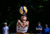I.Dumbauskaitė ir G.Grudzinskaitė baigė pasirodymą Europos paplūdimio tinklinio čempionate