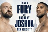 Britų svajonė sudužo: Fury ir Joshua mega kova perkeliama už Atlanto