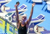 R.Smith pagerino pasaulio rekordą, R.Meilutytės pasiekimas liko nepajudintas