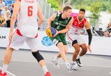 Europos žaidynių ketvirtfinalyje Lietuvos vyrų 3x3 rinktinė krito prieš latvius