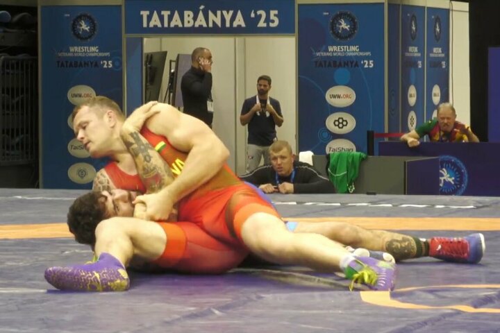 Edgaras Voitechovskis – pasaulio imtynių veteranų čempionato finale