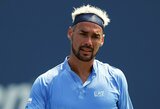 Sensacija Bazelyje: F.Fognini pralaimėjo vos į 1000-uką patenkančiam 20 metų jaunesniam varžovui